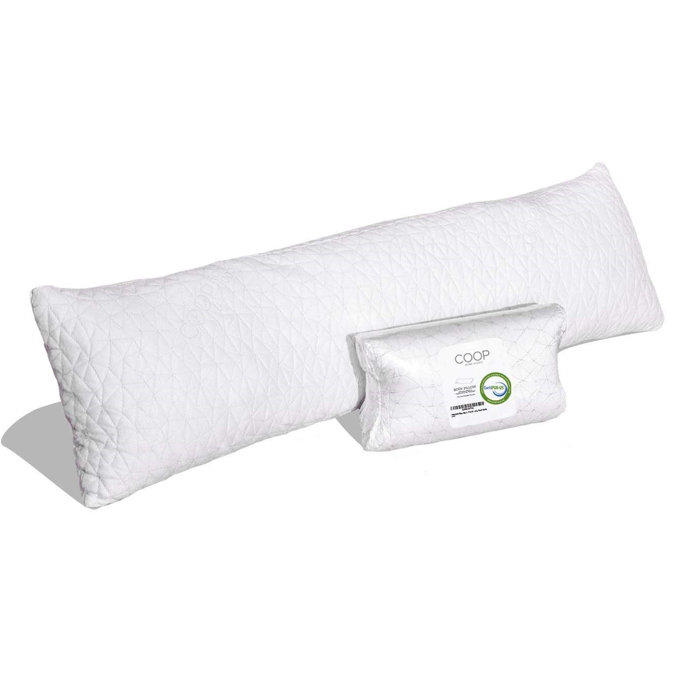 Coop Home Goods Shredded Memory Foam Body Pillow Wayfair Ca