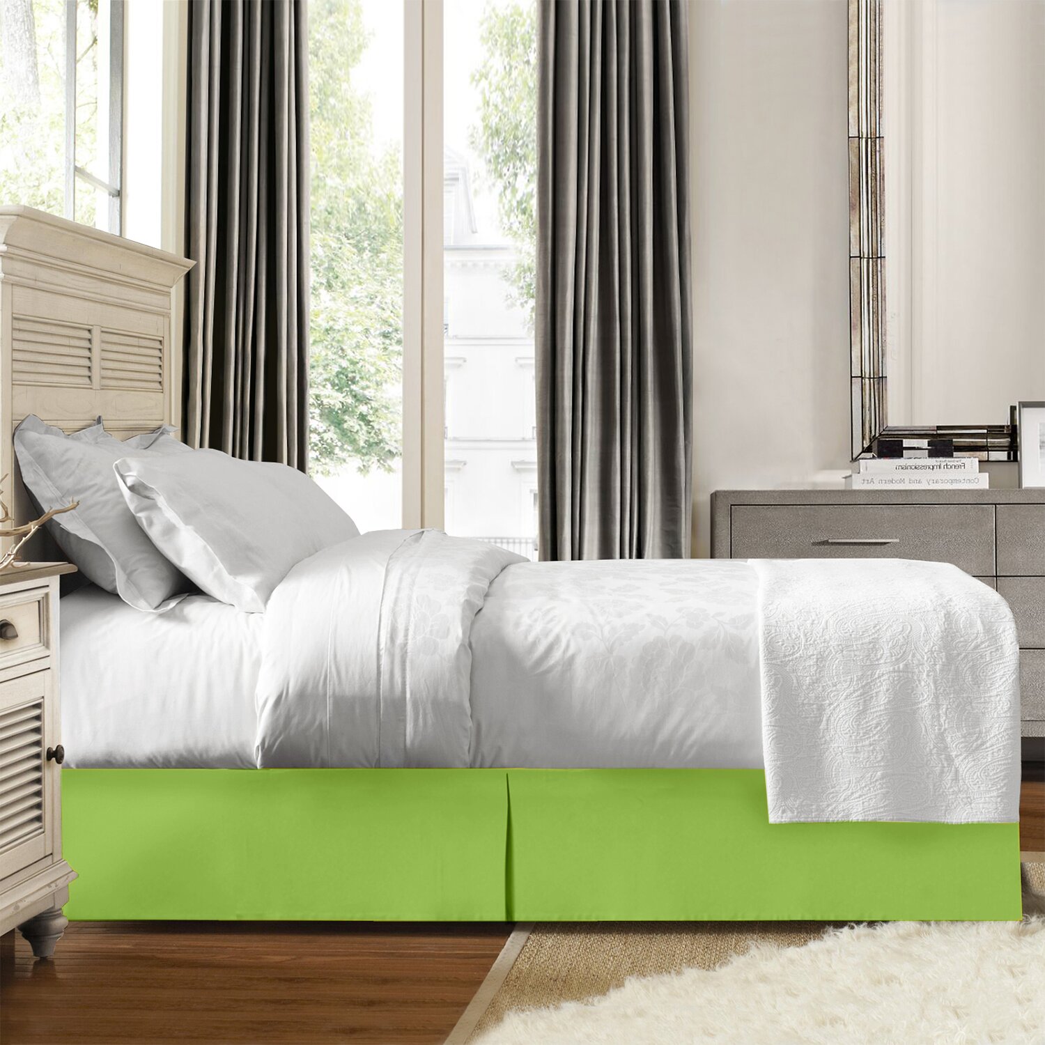 Green Bed Skirts You Ll Love In 2021 Wayfair