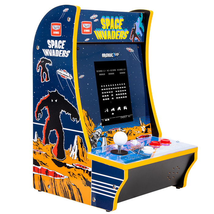 Arcade 1up Space Invaders Countercade Wayfair Ca