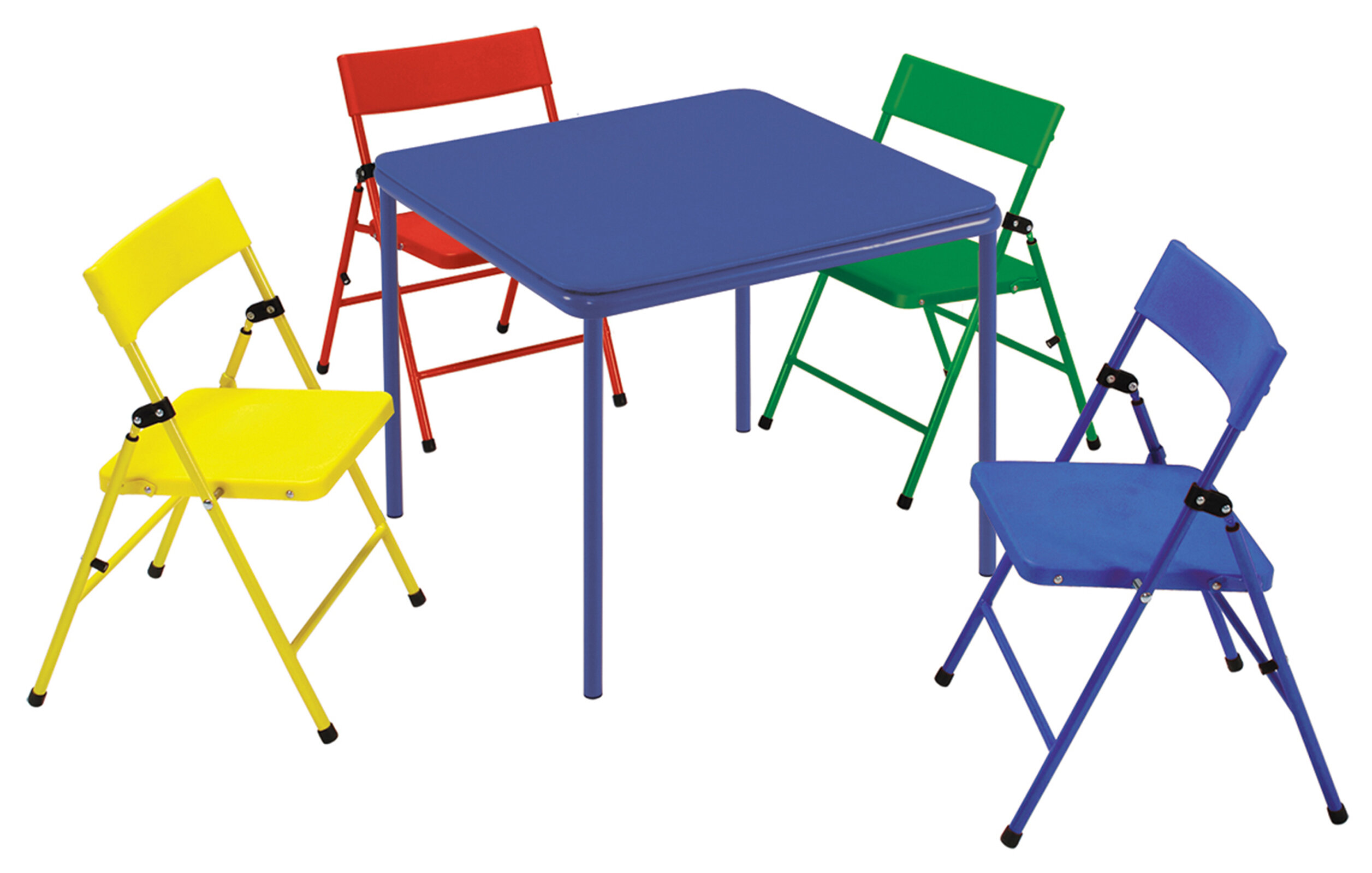 childrens metal table and chair set