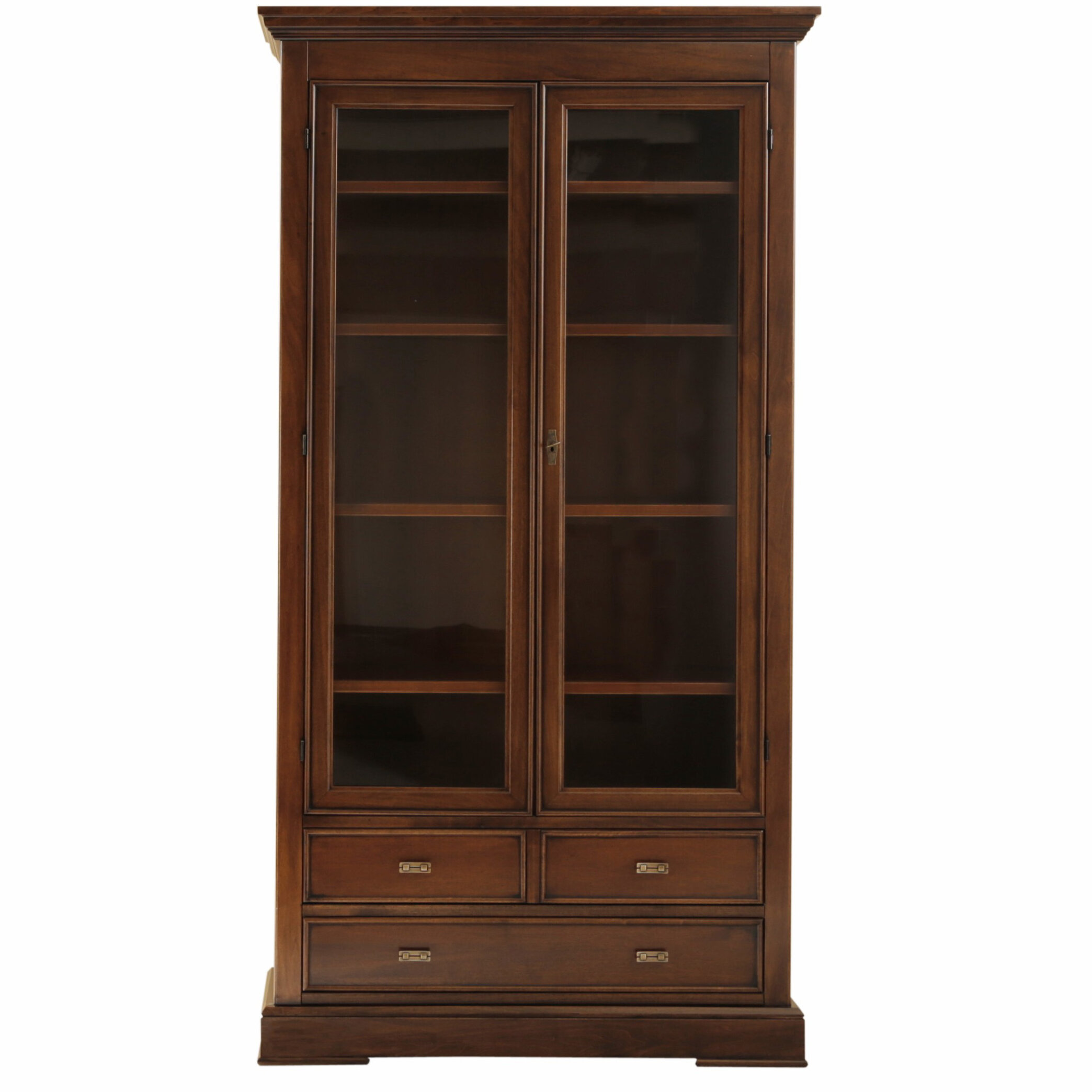 Ophelia Co Brianza Solid Wood Display Cabinet Wayfair Co Uk