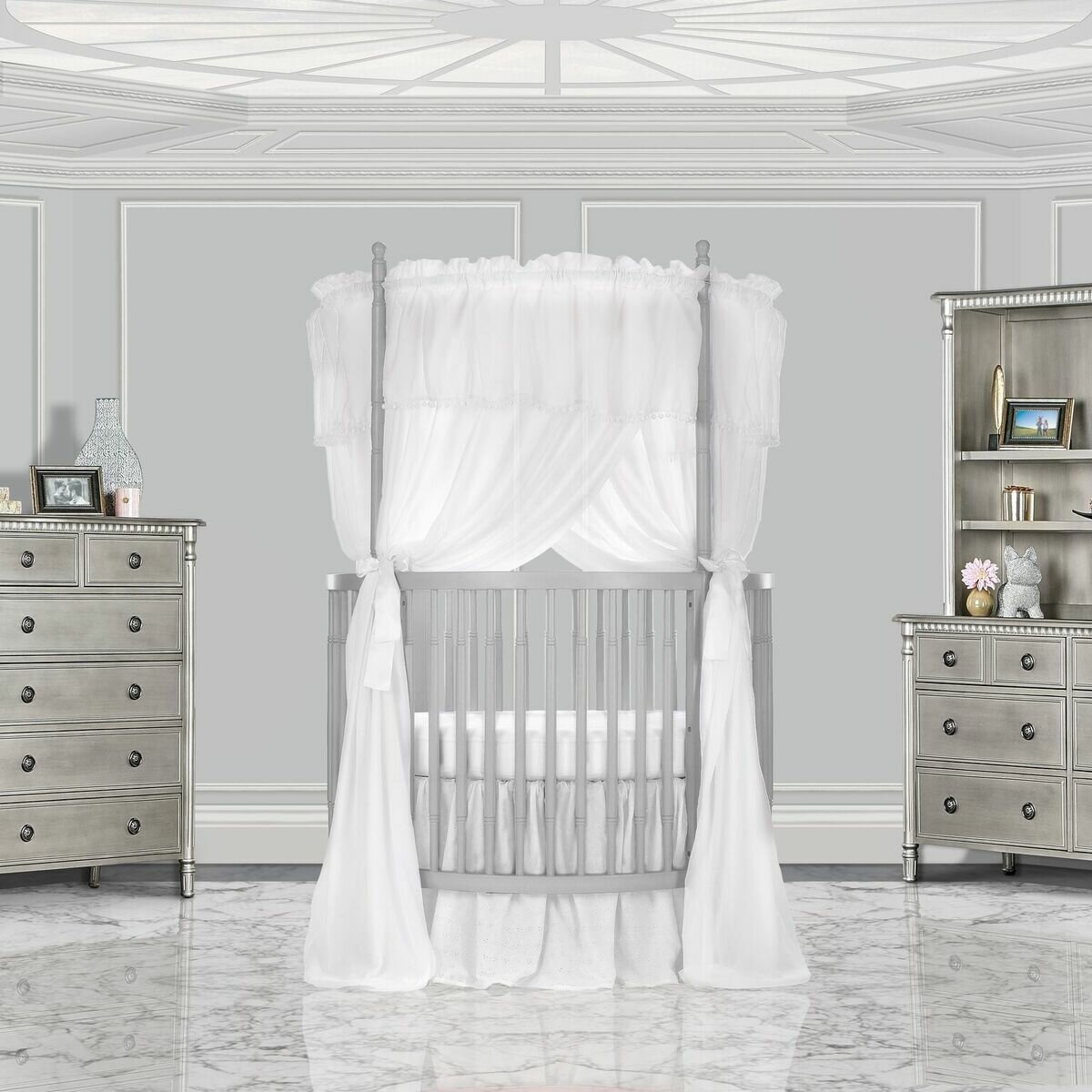 dream on me round crib bedding