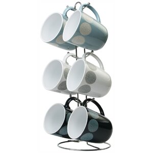 Lamothe 6 Piece Coffee Mug Set