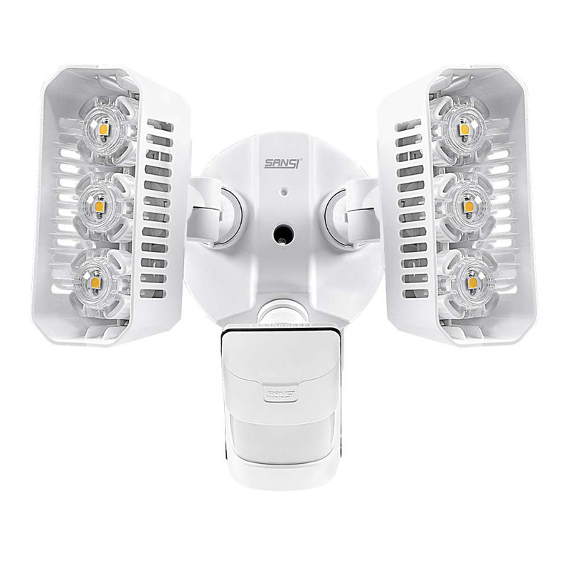 Sansi 27 Watt Led Dusk To Dawn Outdoor Security Flood Light With Motion Sensor Wayfair
