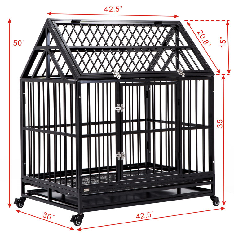 strong dog cage
