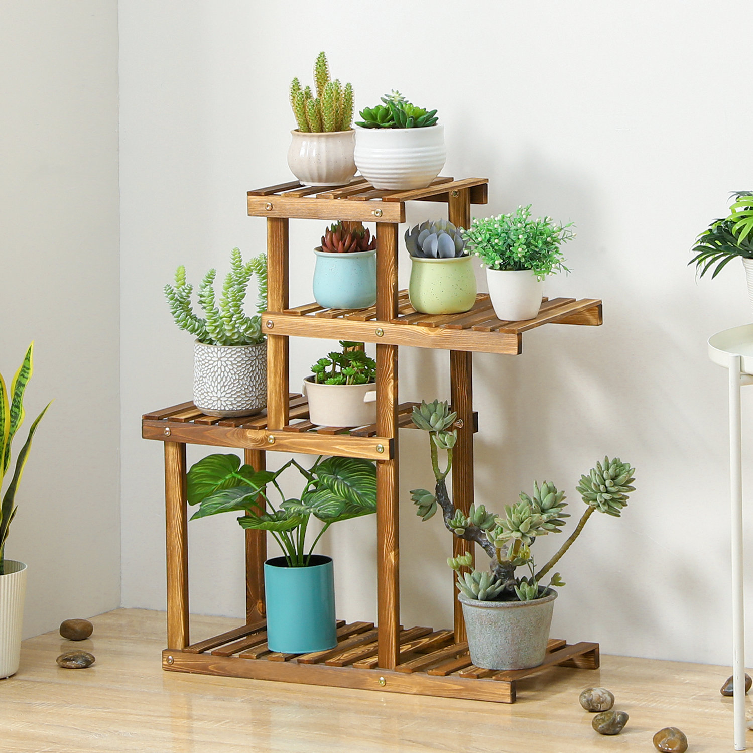 MoNiBloom Rectangular Multi-Tiered Plant Stand | Wayfair