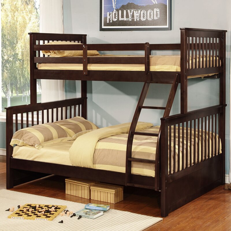 wayfair bunk beds twin over full