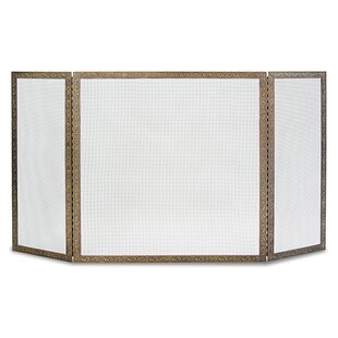 Bay Branch 3 Panel Fireplace Screen By Pilgrim Hearth