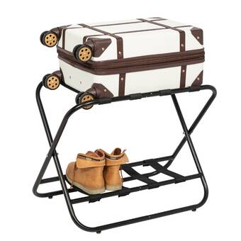 collapsible luggage rack