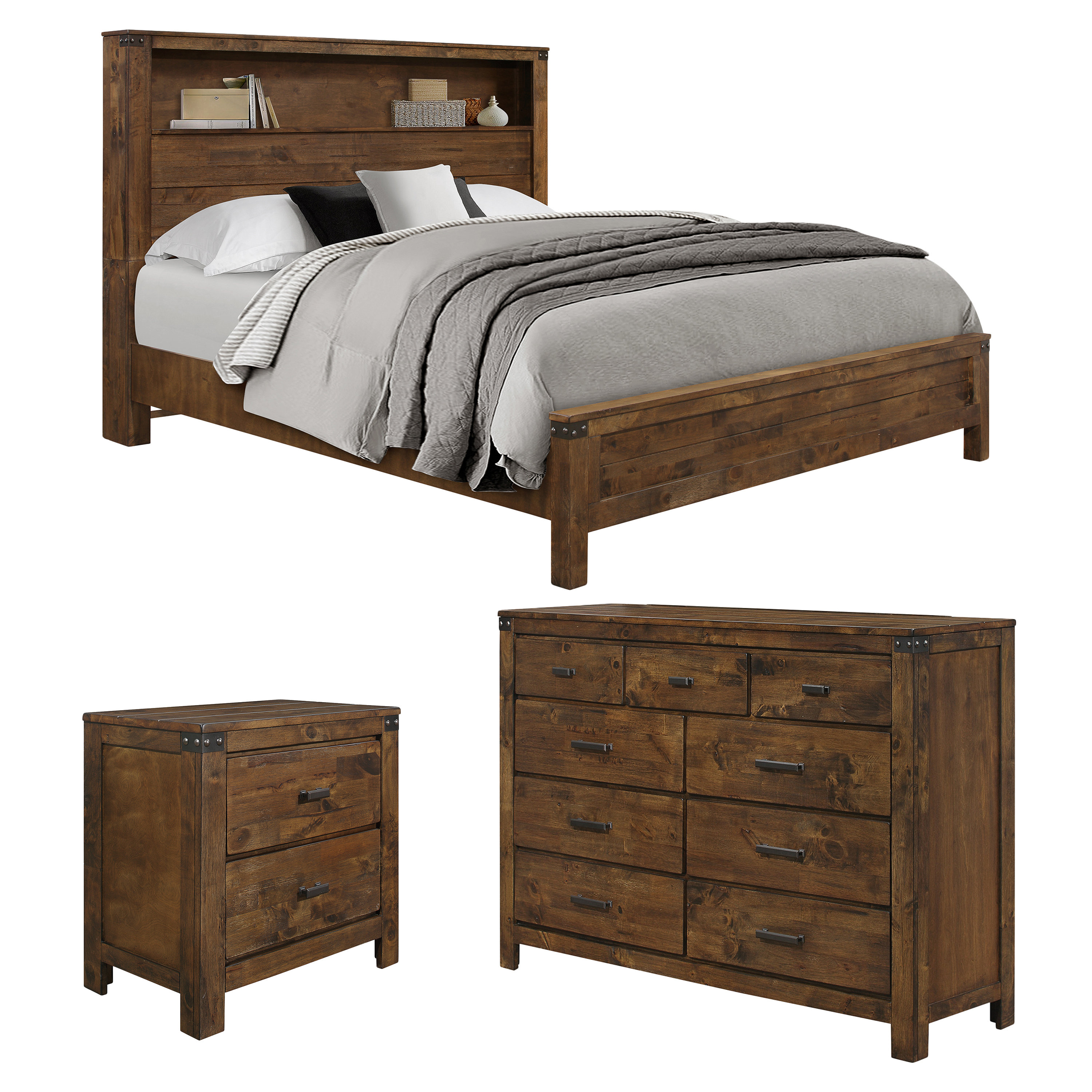 Loon Peak Okediran Storage Standard Configurable Bedroom Set Reviews Wayfair