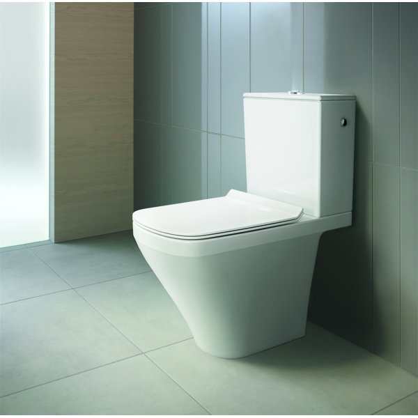 Duravit 1 28 Gpf Water Efficient Elongated Two Piece Toilet Seat Not Included Wayfair