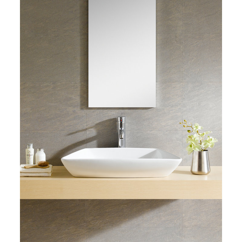 Fine Fixtures Modern Ceramic Specialty Single Hole Vessel Bathroom Modern Ceramic Specialty Single Hole Vessel Bathroom Sink