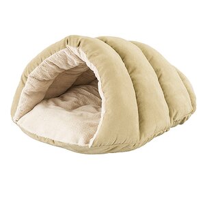 Sleep Zone Cuddler Cave Hooded Dog Bed