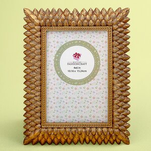 Arabelle Brushed Leaf Design Picture Frame