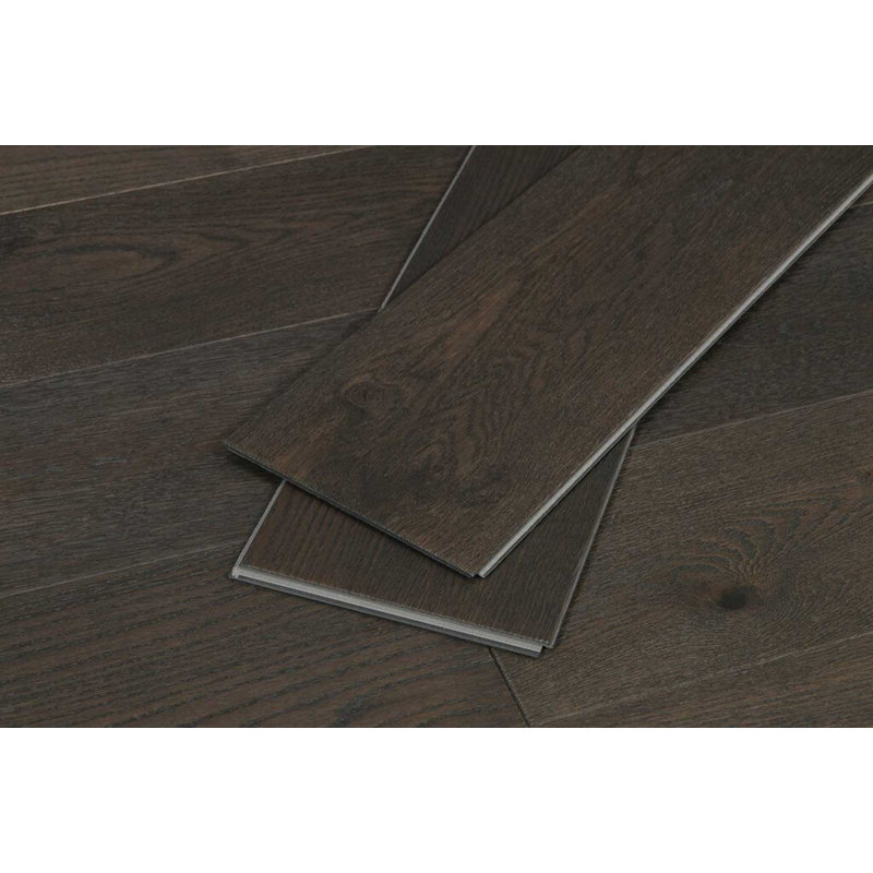 Yulf Design Flooring 7 1 X 48 X 0 20 Dark Coffee Spc Luxury Vinyl Plank