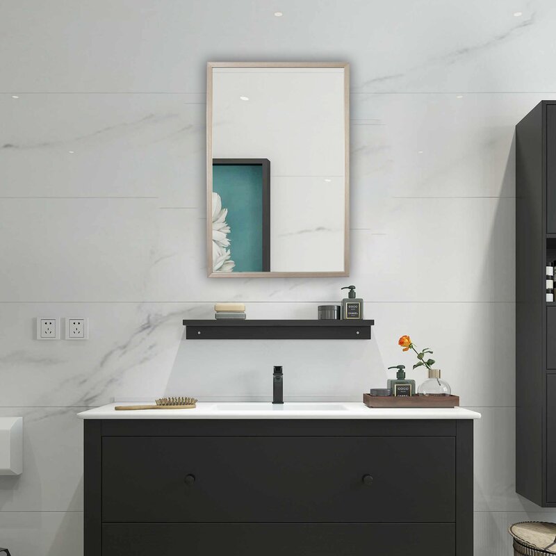 Ebern Designs Este Modern Contemporary Bathroom Mirror Wayfair