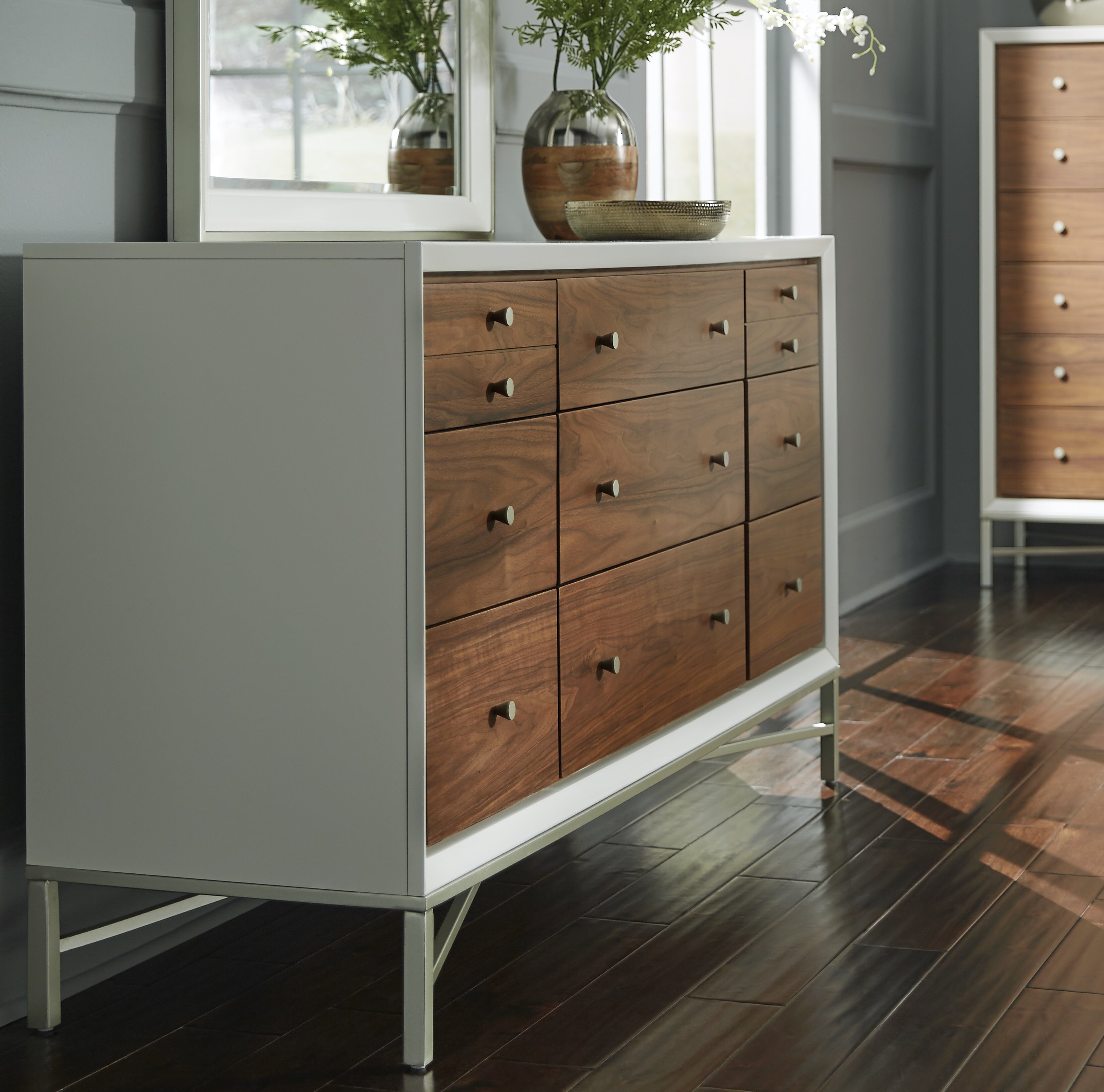 Ivy Bronx Lynette 9 Drawer Double Dresser Wayfair