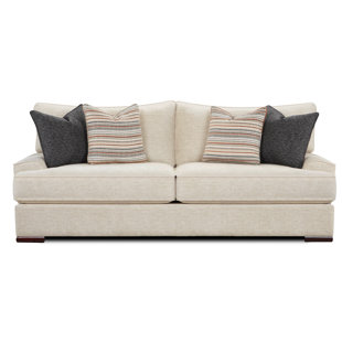 Arborglen Cream Sofa by Wrought Studio Great Reviews