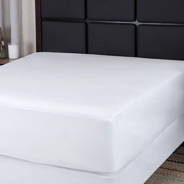 Home Collection Fitted Mattress Cover Full Size Plastic Proctector 54 x 75 in. 