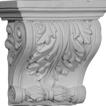 Ekena Millwork Colton Acanthus 3 1 4 H X 96 1 8 W X 3 1 2 D Crown Moulding Wayfair