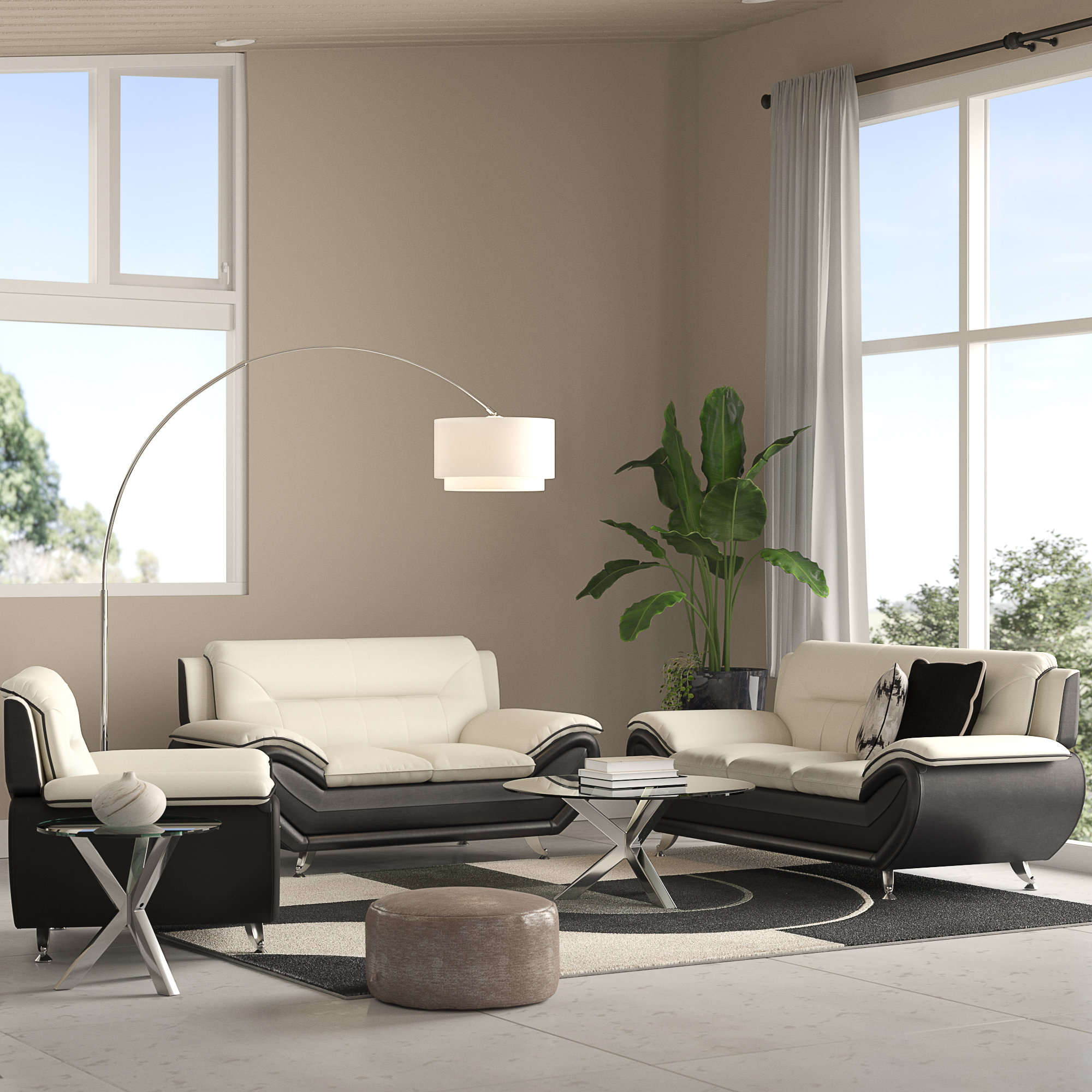 Contemporary Living Room Sets Furniture | Zion Modern House