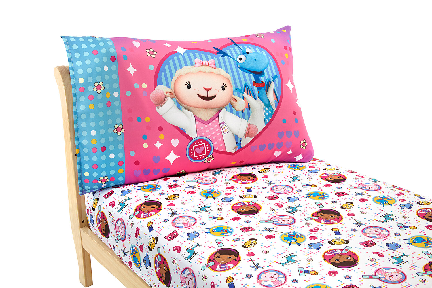 Disney Doc Mcstuffins 2 Piece Toddler Bedding Set