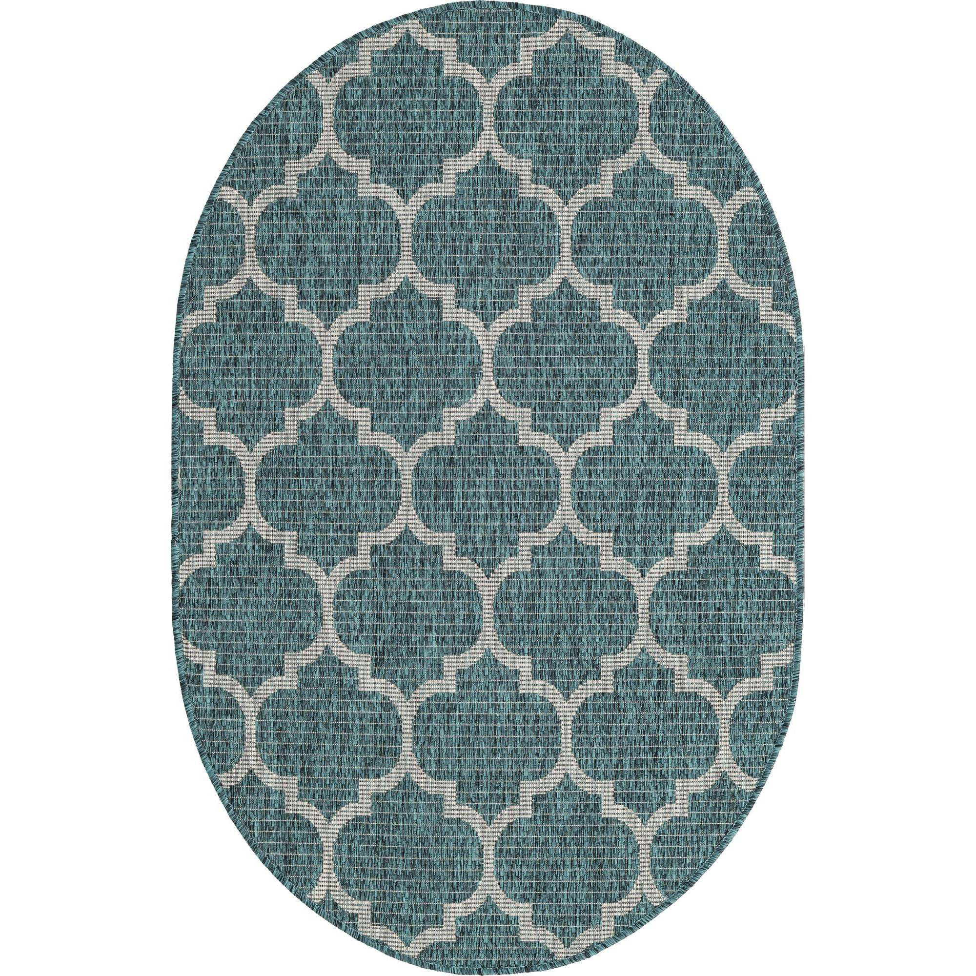 Yorkson Abstract Beautiful Outdoor Beautiful Flat Pile Rug Carpet TMS1319