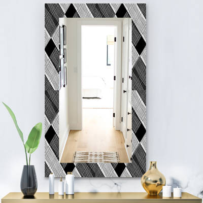 Mercer41 Forged Iron Rectangle Accent Mirror Reviews Wayfair