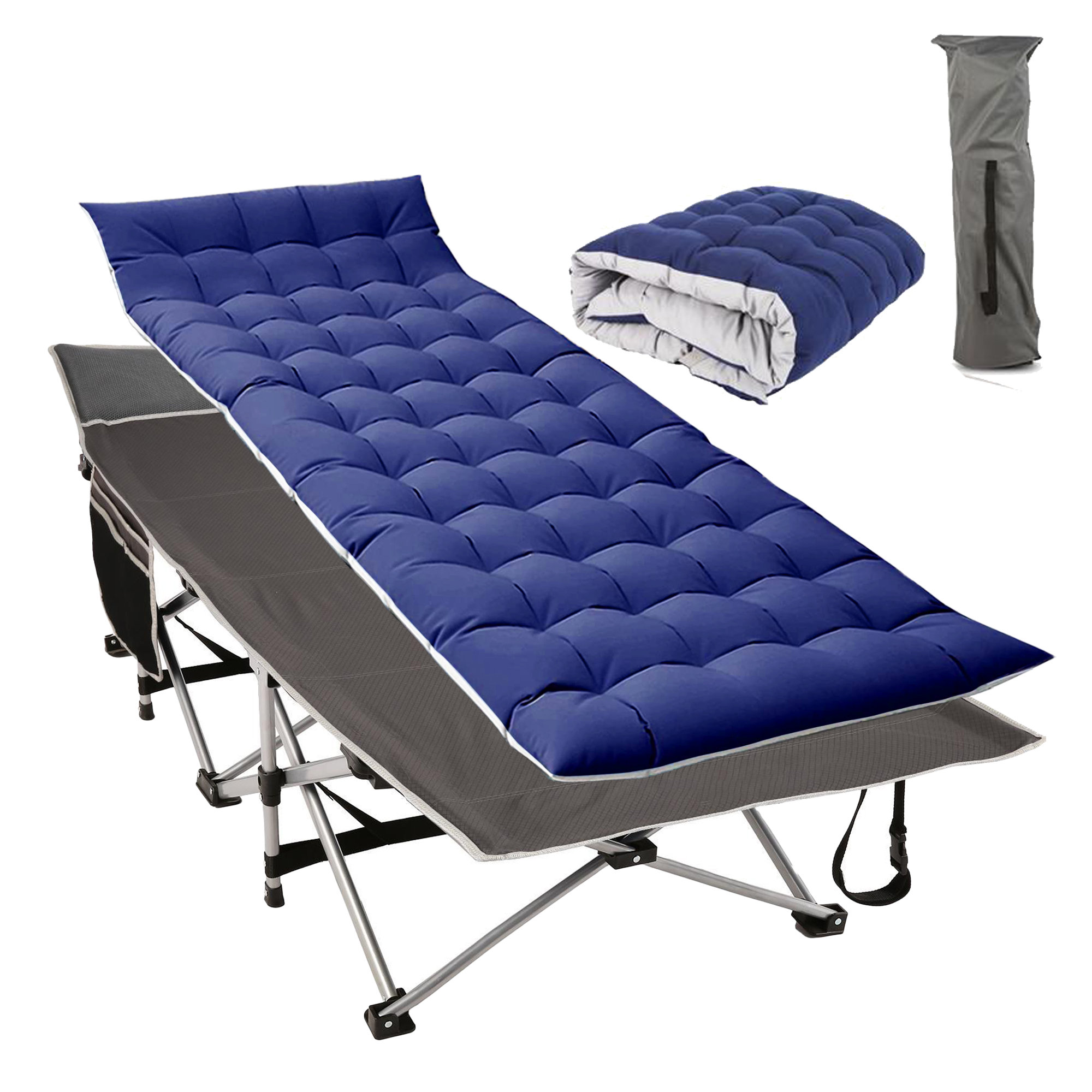 fold up double camping bed