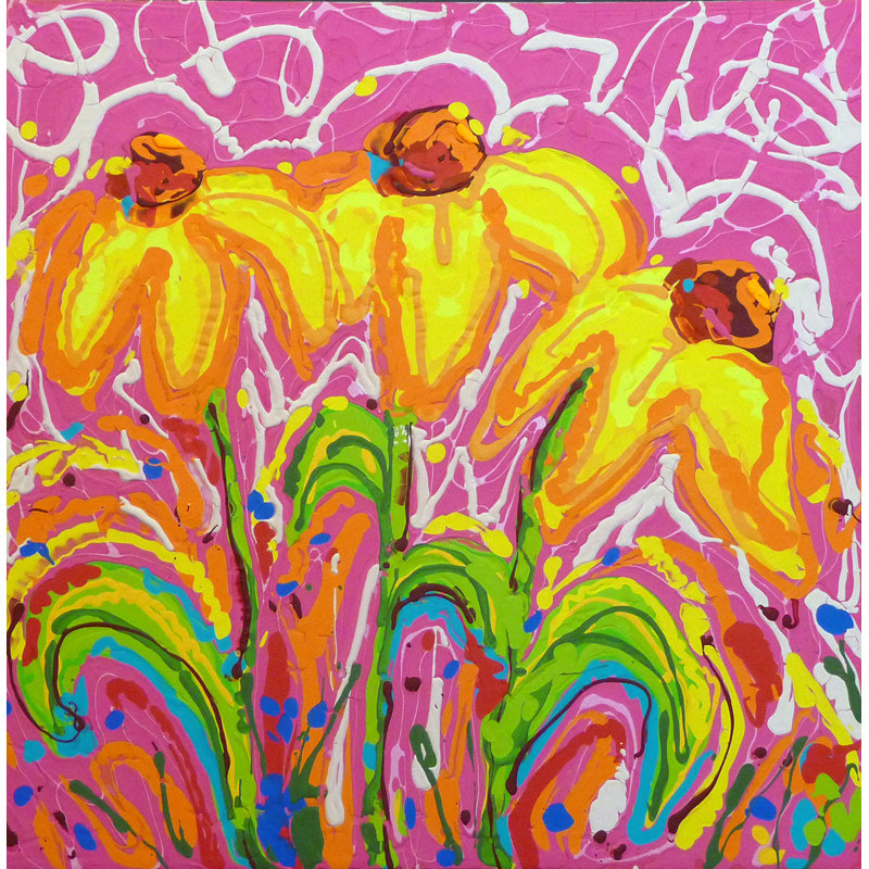 Hadleyhouseco Triple Play By Jeff Boutin Painting Print On Wrapped Canvas Wayfair