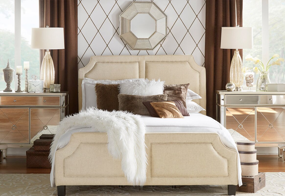 Glam Bedroom Design Photo by Wayfair