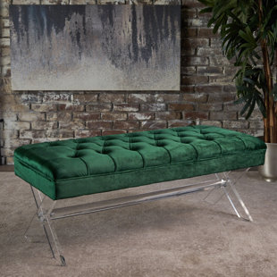 Go to store & view more images Everly Quinn Calixta Upholstered Bench