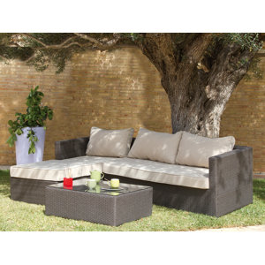 3-Sitzer Ecksofa-Set von Castleton Home