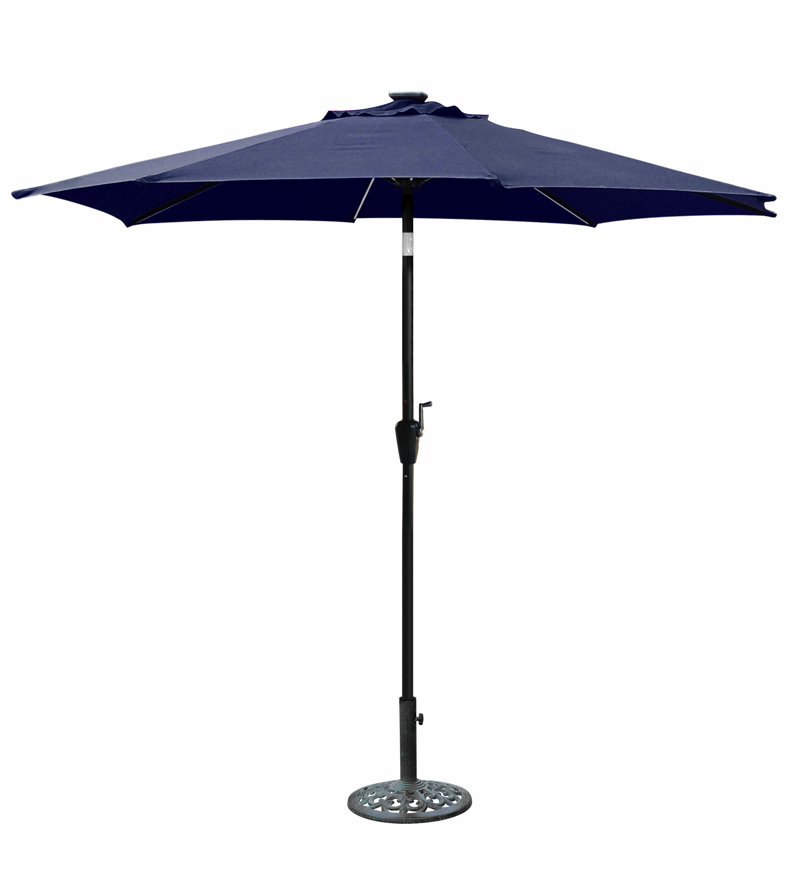 Latitude Run Achillee 8 5 Lighted Umbrella Reviews Wayfair