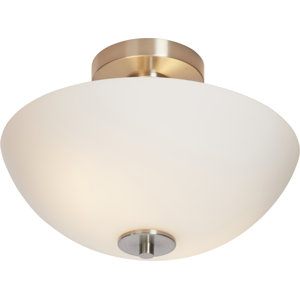 Listermann 1-Light Semi-Flush Mount