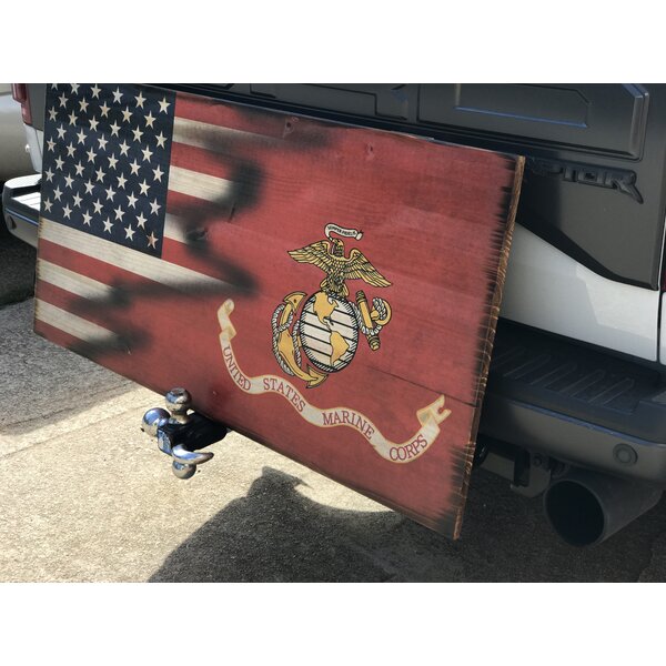 United States Marine Corps Dog Tag Metal Tin Sign Garage Man Cave Military Nice