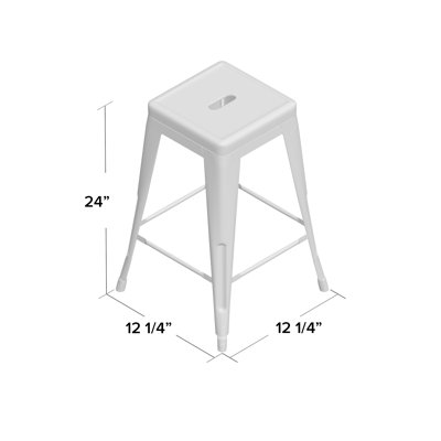 Lehman 24\" Counter Stool set 4