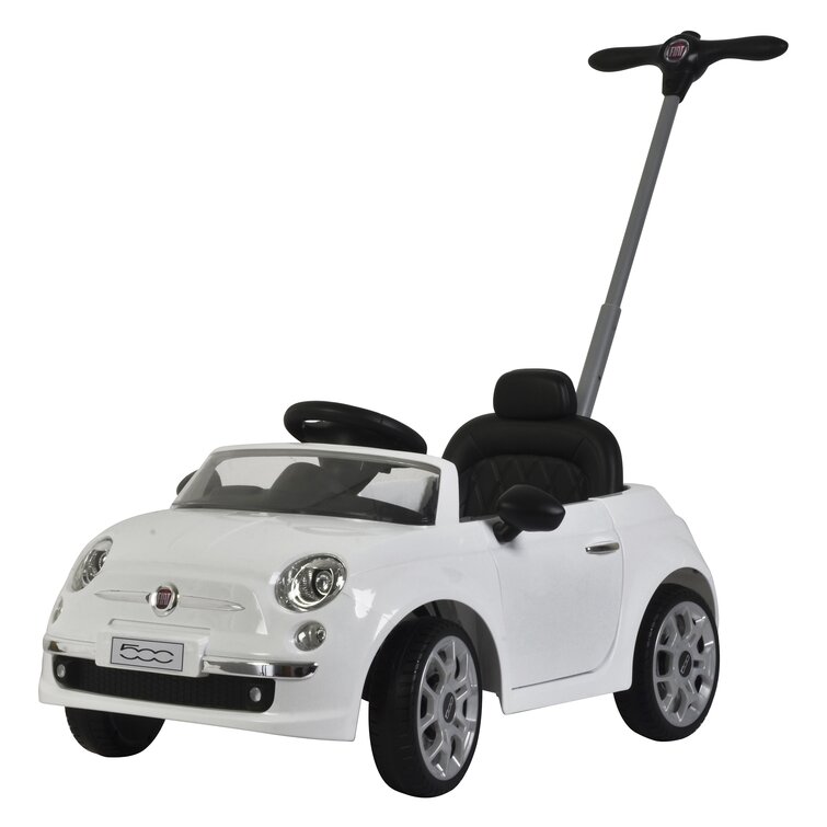 Amazing Toddlers Ride On Car Fiat 500 Pink Girls Baby Kids My First Push Along 