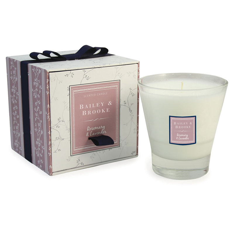 3 Piece Floral Scented Jar Candle