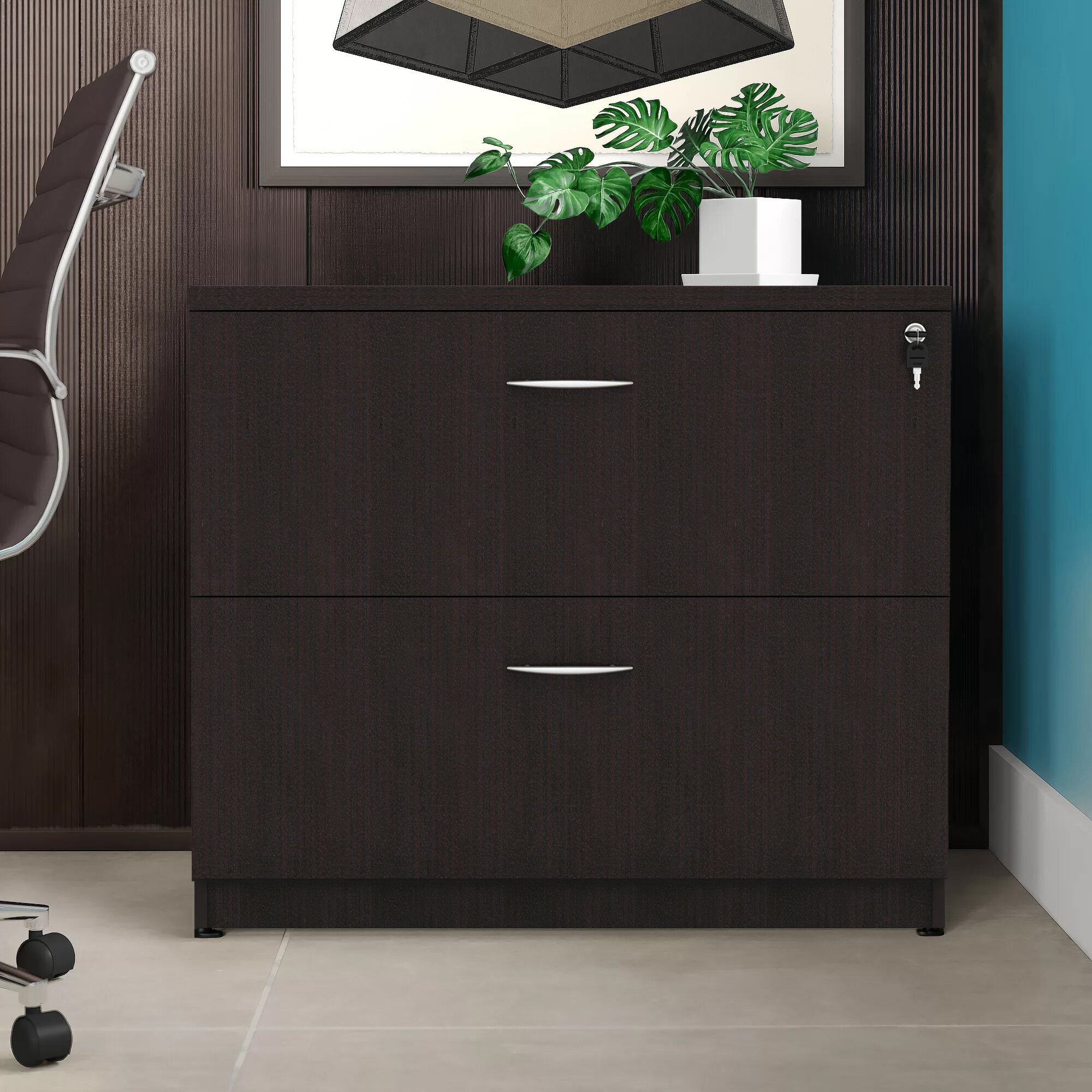 Alera Valencia Series 2 Drawer Lateral Filing Cabinet Wayfair