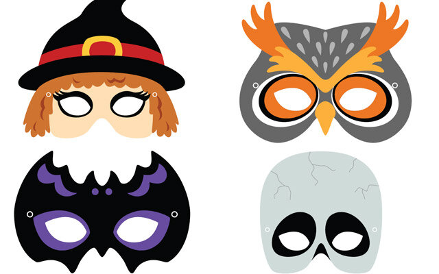 Kostenlose Halloween Masken Zum Ausdrucken Wayfair De