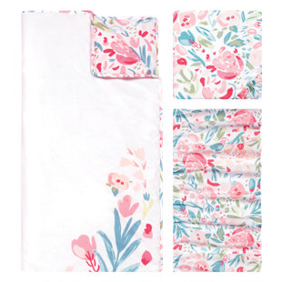 cherry blossom crib bedding set