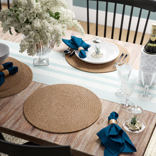 Jute Rattan Round Placemats You Ll Love In 2019 Wayfair