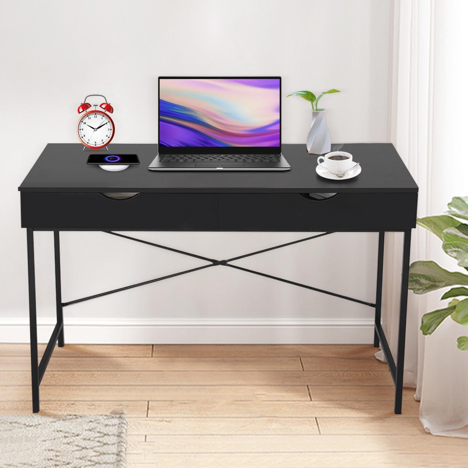 Computer Desk Writing PC Table Workstation Home Office Dressing table Furniture 