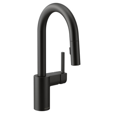 Align Pull Down Bar Faucet Moen Finish Matte Black