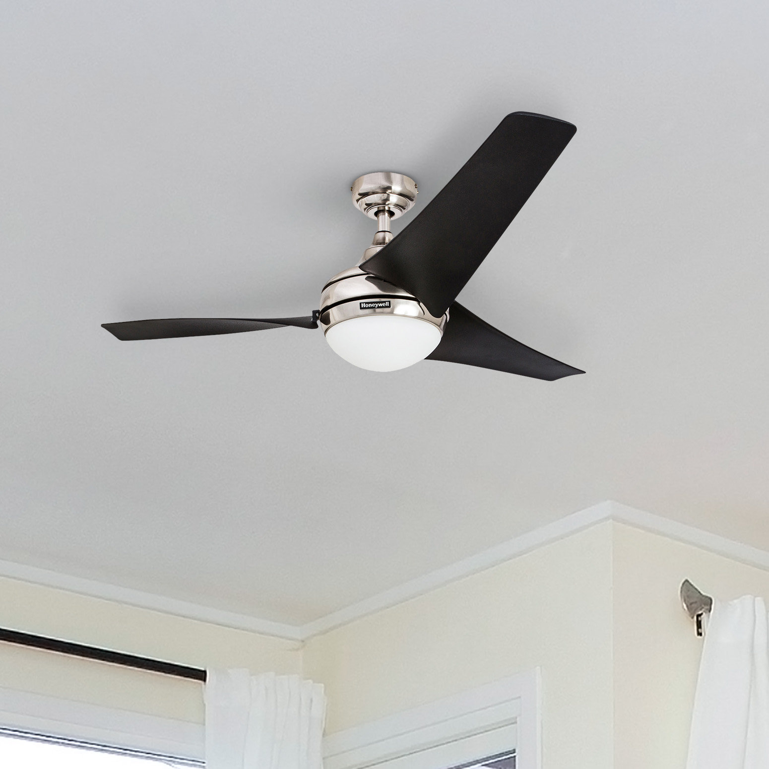 Orren Ellis 52 Schall 3 Blades Led Ceiling Fan With Remote Light