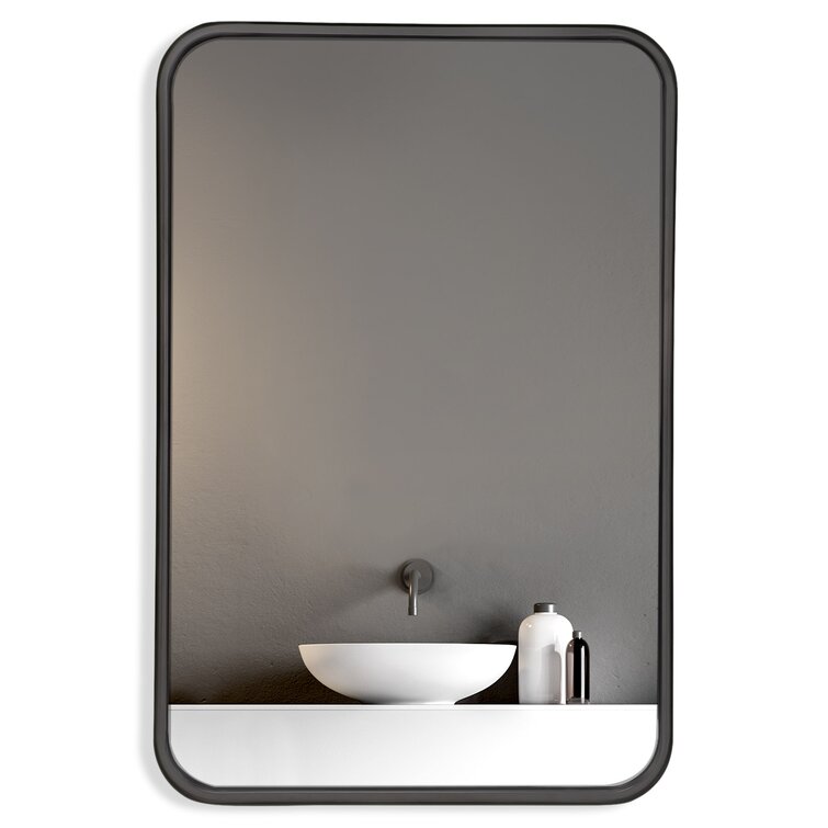 Nordic Modern Design Vertical Hanging Golden Vanity Mirror Bathroom Mirror Wall Mirror Bedroom/Living Room/Bathroom