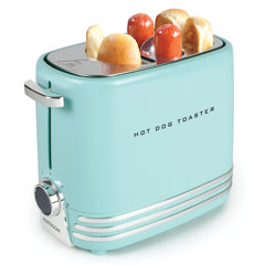 aqua blue toaster