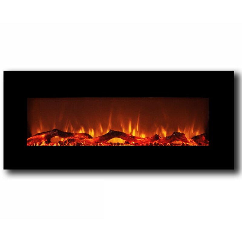 Wrought Studio Krish Wall Mounted Electric Fireplace Reviews