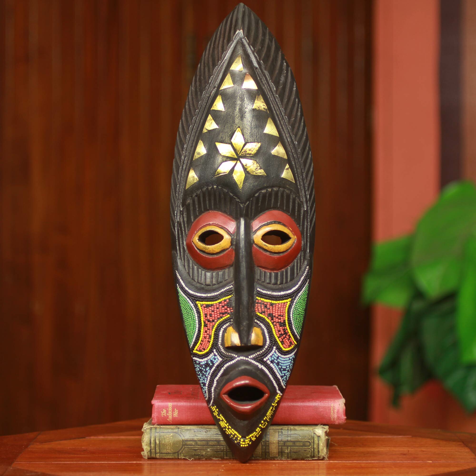 World Menagerie Beaded African Mask Wall Décor & Reviews | Wayfair